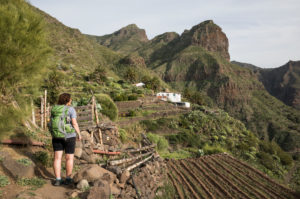 Hike in the Teno Mountains to the mountain village of Masca, Tenerife, Canary Islands, Spain Hike in the Teno Mountains to the mountain village of Masca, Tenerife, Canary Islands, Spain